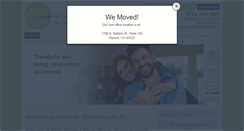 Desktop Screenshot of centerforsharedinsight.com